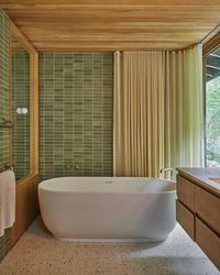 And And And Studio | Architecture & Interior Design | We find ourselves designing a lot of spas, wellness areas and what we would call “primary retreats” these days. This zen primary bath… | Instagram