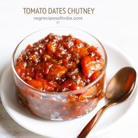 Bengali Tomato Chutney (Tomato Khejur Chutney)