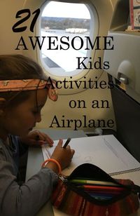 looking for airplane games inspiration? here are lots of simple, easy to implement activities and games for kids on a plane!