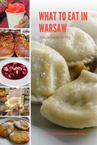 Discover what to eat in #Warsaw #Poland. Explore Warsaw food. Enjoy Polish food on a weekend in Warsaw. Unleash your inner Warsaw foodie.