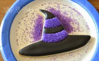 Lizy B: Witch Hat Cookie Tutorial!