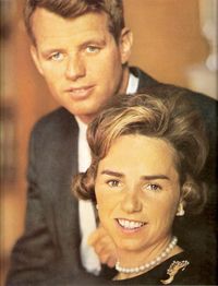 Bobby and Ethel Kennedy