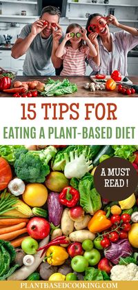 You don't have to be vegan or vegetarian to eat plant-based. Find out how you can feel good, look great and live long with these 15 tips on eating healthy! This article will teach you about the benefits of plant based dieting as well as go over some easy swaps that anyone can make without breaking their budget or feeling deprived.