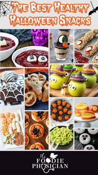 Here's a collection of the best homemade healthy Halloween snacks for kids and adults! These adorable treats are perfect to dive into on Halloween night or hand out to trick-or-treaters. You'll also find plenty of spooky recipe ideas that are sure to be a hit if you're hosting a Halloween party.