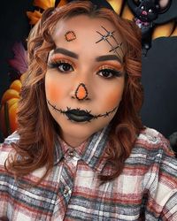 25 Scarecrow Makeup Ideas: Cute and Easy Halloween Looks for Women and Kids