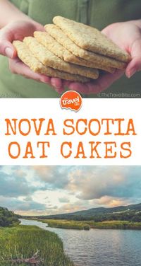 Oatcakes are crisp like a shortbread cookie or cracker, lightly sweetened, just a smidge salty, and make quite a hearty snack. It's common to have them in the afternoon with tea or coffee, but I also think they're perfect road trip food and great for taking with you in a daypack for some quick energy during an afternoon hike. | thetravelbite.com | #oatcakes #breakfast #Canada #NovaScotia