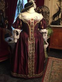 Robe vers 1660