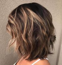 Low-Maintenance Layered Bob Haircut