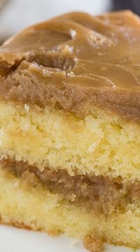 Southern Caramel Cake.