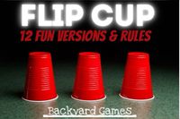 Check out our 12 favorite flip cup games! From Survivor to Slip n Slide Flip Cup, these games will ignite the party! 