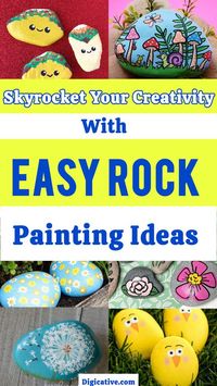 Get easy rock painting ideas whether its inspirational rock painting ideas, simple rock painting.