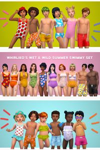 Discover some amazing Sims 4 swimsuit CC for your game! This collection of 41 stunning Maxis Match Sims 4 swimwear CC has transformed my Sims into beach-ready babes. From classic one-piece CC to edgy bikinis CC, it includes everything you need for your Simmies to rock the beach look this summer. Available for Sims 4 toddlers, kids, and adults. Don't miss out on these perfect Sims 4 CC clothes packs!