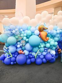 Under the Sea Balloon Arch Kit Birthday Party Decorations - Etsy