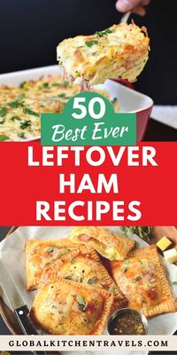 Delicious Recipes that use leftover ham from hearty ham casseroles and soups to easy breakfast recipes and salad recipes as well as delicious baked treats. Ham Recipes || Leftover Ham Recipes