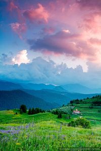 Bulgaria  At the risk of sounding trite, I don't think I ever saw a scene that made me think it must be what heaven looks like.  Until now.