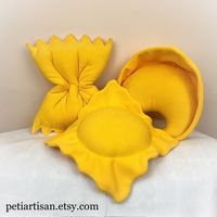 Pasta Pillow Tortellini Pillow Farfalle Pillow Ravioli - Etsy