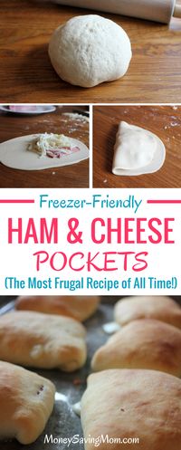 Ham and Cheese Pocket Recipe - Money Saving Mom®