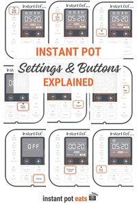 If you're new to the Instant Pot pressure cooker and find yourself confused by all the buttons on the front control panel, this guide is for you.