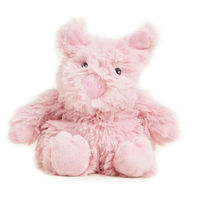 Warmies® Juniors Microwaveable Junior Pig, designed for a positive sensory experience, are fully microwavable and scented with real dried French lavender. These adorable soft toys, like 'Warmies 9,' offer soothing warmth and comfort, making them an ideal gift for all ages