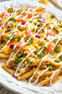 Loaded Cheese Fries ~ Recipe | Queenslee Appétit