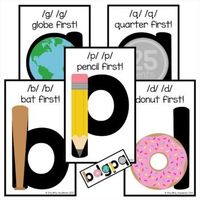 These posters provide as visual reminders for students who often confuse or reverse their 'b's, 'd's, 'g's, 'p's and 'q's. Encourage students to write letters with the proper letter formation! Included: Mini visuals for individual student use.Happy teaching! : )