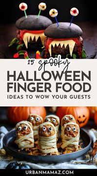 Looking for creative finger food ideas for Halloween? Here are 25 Halloween finger food recipes to WOW your guests.