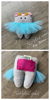 Crochet Tooth Fairy Pillow Free Crochet Patterns