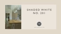 Shaded White No.201 | Sample Pot | Handcrafted Paint