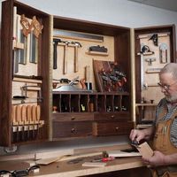 As you expand your collection of quality tools that you depend on for precision work everyday consider housing them in a cabinet thats part customized storage part showcase Th