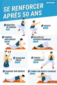 Reprendre le sport après 50 ans ne s'envisage pas de la même manière qu'à nos 20 ans. Mais c'est bien entendu possible et bon pour la forme ! On vous aide. ;)