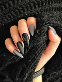 A Stunning Collection of 26+ Black Nail Designs ideas - RoyalDailyImages