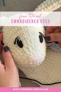 Want to make your crochet creations safer for babies and toddlers? I have a whole series of posts on how to embroider eyes on amigurumi and make you crochet baby-proof! Learn how to make expressive eyes and give your creations more personality, all while making it safe for everyone!