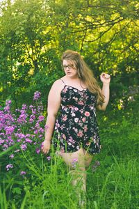 The Classy Junk: Floral Romper | Outfit  Feminine, vintage, retro, curvy, plus-size style, outfit