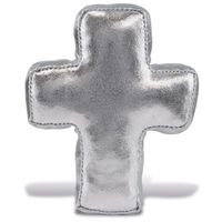 THE LARGE CROSS FOR CRAFTS COMES WITH UNIQUE DESIGN YOU WILL LOVE – Embrace your faith and find comfort with this DolliBu Large Silver Cross Plush.