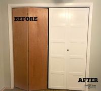 Sliding closet door makeover diy basements 58+ ideas #diy #door #closet