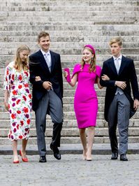 The King and Queen of the Belgians Attend National Day 2024 Te Deum — Royal Portraits Gallery