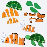 Finding Nemo Inspired Paper Plate Crafts - I Heart Arts n Crafts