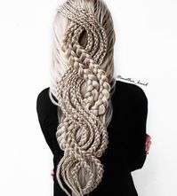 Artist Takes Braiding Hair To a Whole New Level With Intricate Designs