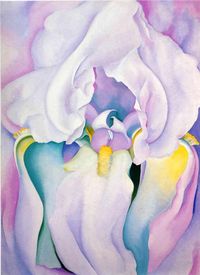 Georgia O'Keeffe ~ Light of Iris, 1924