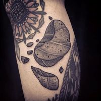 80 Stone Tattoo Designs For Men - Carved Rock Ink Ideas