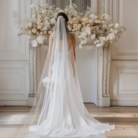 Looking for a beautiful cathedral wedding veil? Look no further than Cathedral Veil! Our soft veil is perfect for your big day, and we have multiple variants available to suit your needs. Our white and ivory colors are sure to complement your gown, and our one-tier, two-tier, and three-tier options make it easy to find the perfect fit. Plus, our friendly customer service team is always happy to help if you have any questions. So don't wait - order your Cathedral Veil today! To get rid of wrinkle