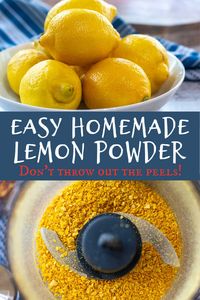 How to Make and Use Dried Lemon Peels