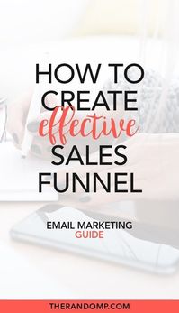 Guide to email sales funnel for creative online business: how to set up an effective email marketing funnel that will bring in more sales and build a trustful readership? Here's a full step by step guide! # #digitalmarketing #businesstips #salesfunnel #strategy #marketing #marketingideas#contentcreation #funnel #salefunnel