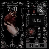 Gothic theme iOS