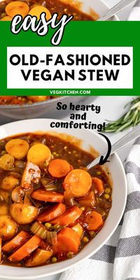 Old-Fashioned Vegan Stew