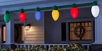 These Giant Inflatable Christmas Bulbs Stretch 14.5 Feet Long for the Ultimate Holiday Lights