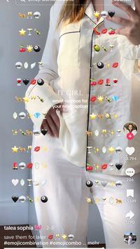 emoji combos aesthetic ahs downtown trendy cute