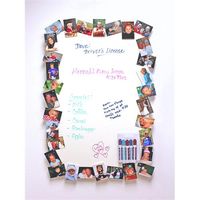 Dry Erase Photo Memo Board