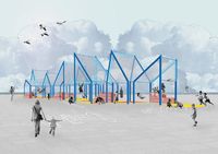 The Xarranca Pavilion in Barcelona Promotes Play #pavilion #design trendhunter.com