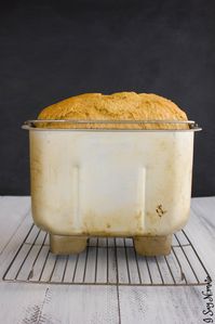 Breadmaker Brown Bread (Molasses Bread) | I Say Nomato